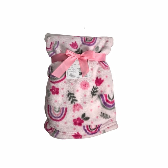 NWT baby elements 30"X 40" soft plush blanket - Picture 4 of 5